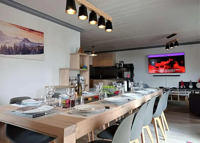 Renove Chaleureux Et Moderne, 120m², 10-12 Pers, Acces Direct Aux Pistes, Stationnement Inclus - Fr-1-545-20 Apartament *