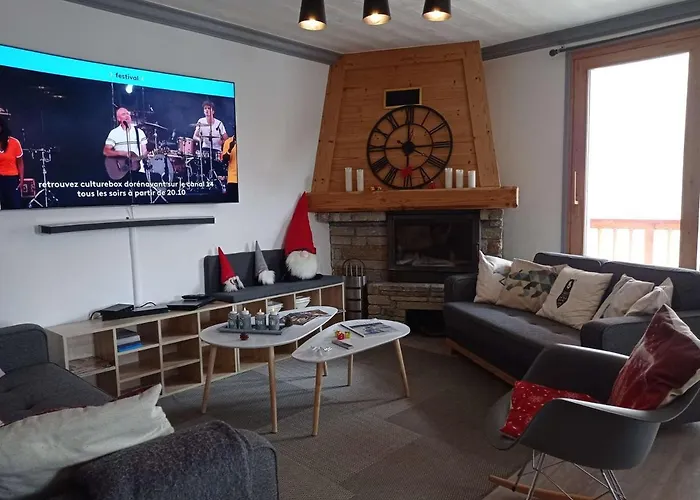 Apartament Renove Chaleureux Et Moderne, 120m², 10-12 Pers, Acces Direct Aux Pistes, Stationnement Inclus - Fr-1-545-20 Val Thorens