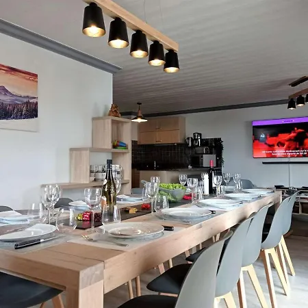 Renove Chaleureux Et Moderne, 120m², 10-12 Pers, Acces Direct Aux Pistes, Stationnement Inclus - Fr-1-545-20 Daire *