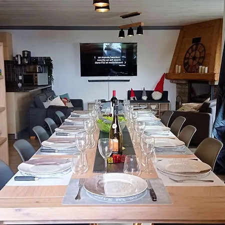 Apartment Renove Chaleureux Et Moderne, 120m², 10-12 Pers, Acces Direct Aux Pistes, Stationnement Inclus - Fr-1-545-20