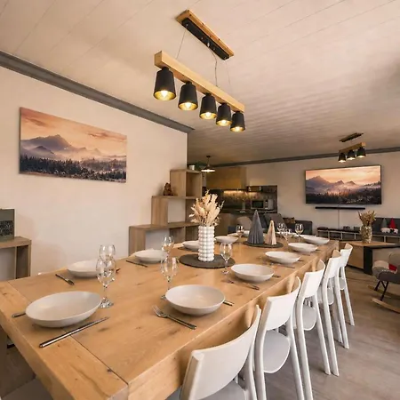 Renove Chaleureux Et Moderne, 120m², 10-12 Pers, Acces Direct Aux Pistes, Stationnement Inclus - Fr-1-545-20 Lejlighed