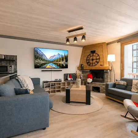 Renove Chaleureux Et Moderne, 120m², 10-12 Pers, Acces Direct Aux Pistes, Stationnement Inclus - Fr-1-545-20 Lejlighed